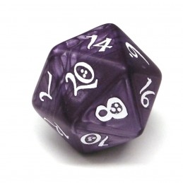 Classici - Set di dadi per GDR (Viola Lavanda / Bianco)