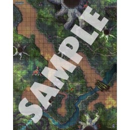 Starfinder Flip-Mat: Mondo Giungla