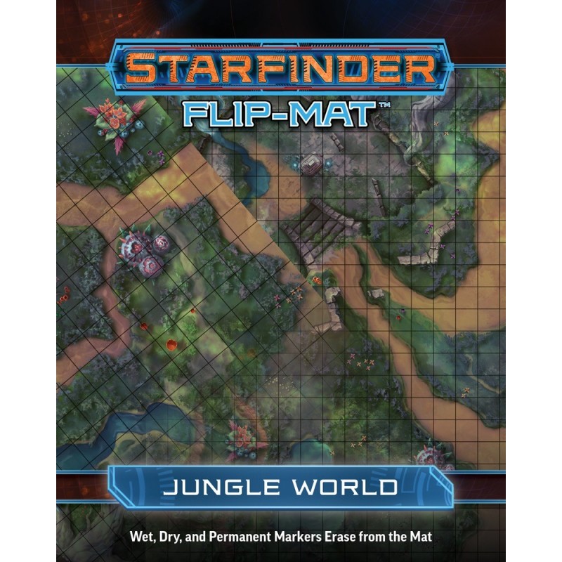 Starfinder Flip-Mat: Mondo Giungla