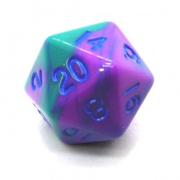 Combo Attack - Set di dadi (Viola / Ciano)