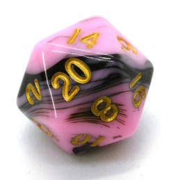 Combo Attack - Set di dadi (Rosa/ Nero)