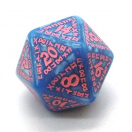 Runici - Set di dadi (Blu Ghiaccio / Rosa)