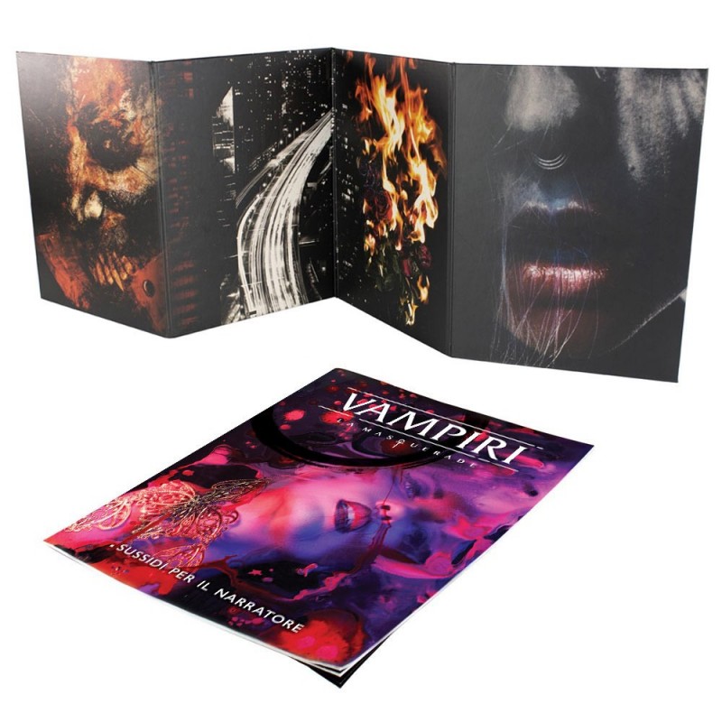 Vampiri - La Masquerade (5° Edizione): Schermo e Sussidi per il Narratore