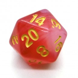 Opali - Set di dadi (Rosso)