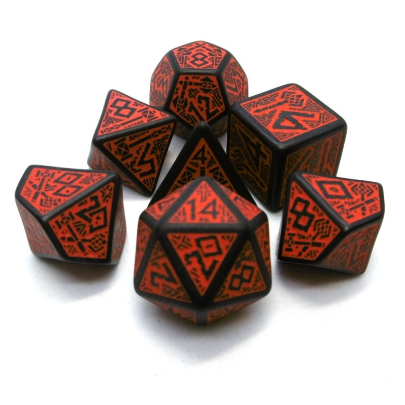 Nanici - Set di dadi (Nero / Rosso)