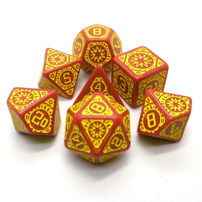 Starfinder - Set di dadi Dawn of Flame