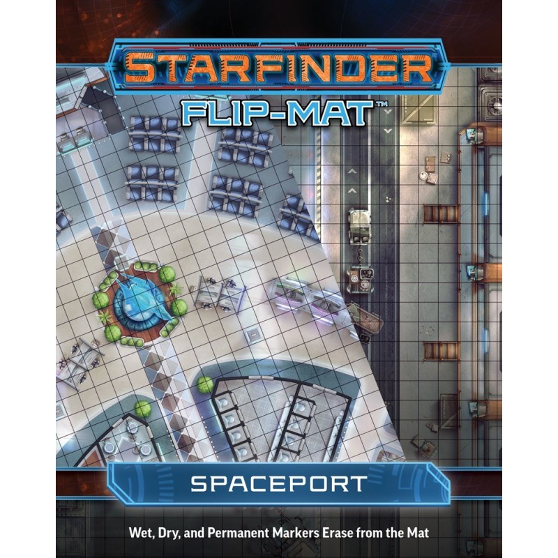 Starfinder Flip-Mat: Porto Spaziale