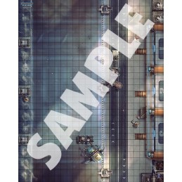 Starfinder Flip-Mat: Porto Spaziale