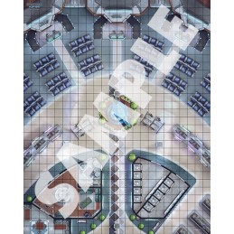 Starfinder Flip-Mat: Porto Spaziale