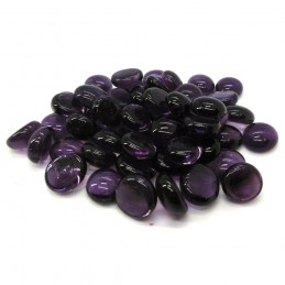 Pietrine in vetro: Cristallo Viola