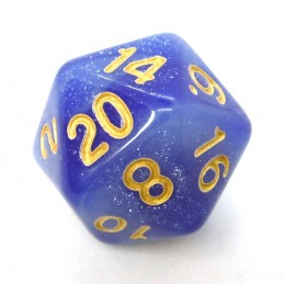 Space Galaxy - Set di dadi (Blu / Bianco)