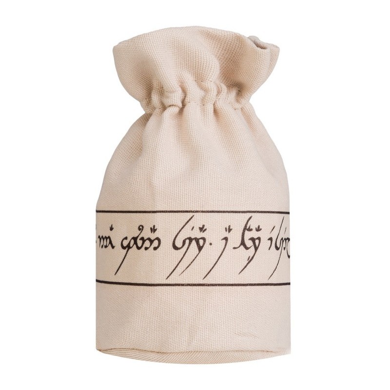 Sacchetto in stoffa con logo: Elfico - 9,5 x 13,5 cm