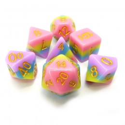 Arcobaleno - Set di dadi...