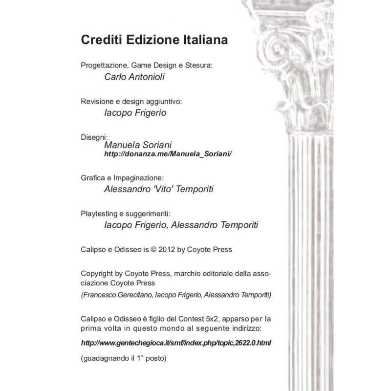 Lettera Di Calipso A Odisseo Commento