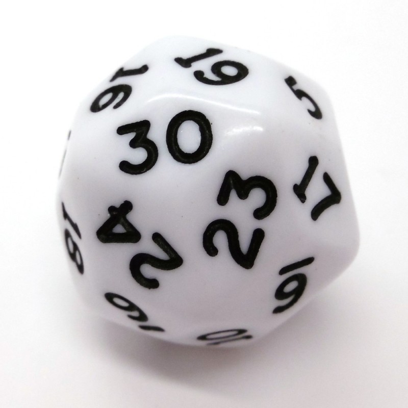 Tossico - Dado singolo d30 (Verde)