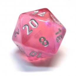 Borealis - Set di dadi (Rosa / Argento)