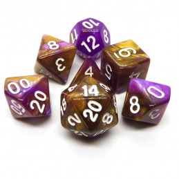 Mitici - Set di dadi Viola...