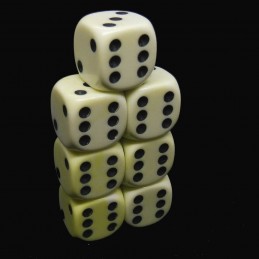 Opachi - Set di 7 dadi d6...