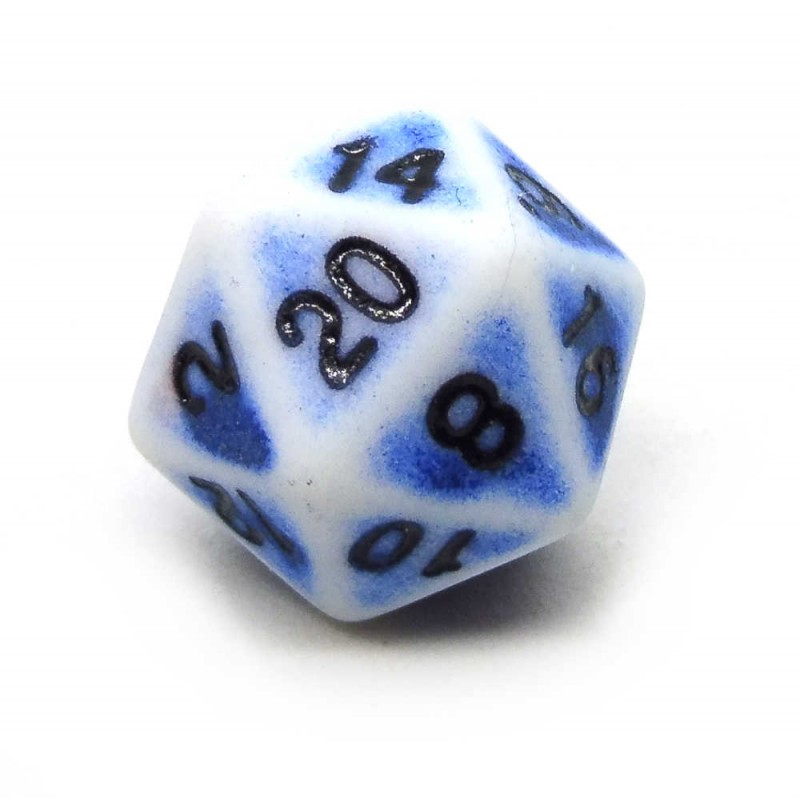 Gemini Blu/azzurro Luminary - Set Di 7 Dadi Poliedrici - Foto 10