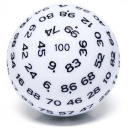 Opaco - Dado singolo d100...