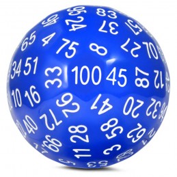 Opaco - Dado singolo d100...