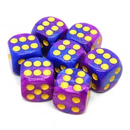 Gemini - Set di 7 dadi d6...