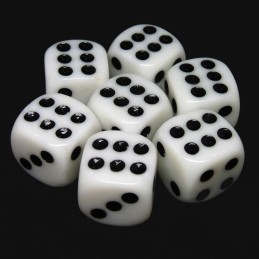 Opachi - Set di 7 dadi d6...