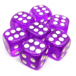 Trasparenti - Set di 7 dadi...