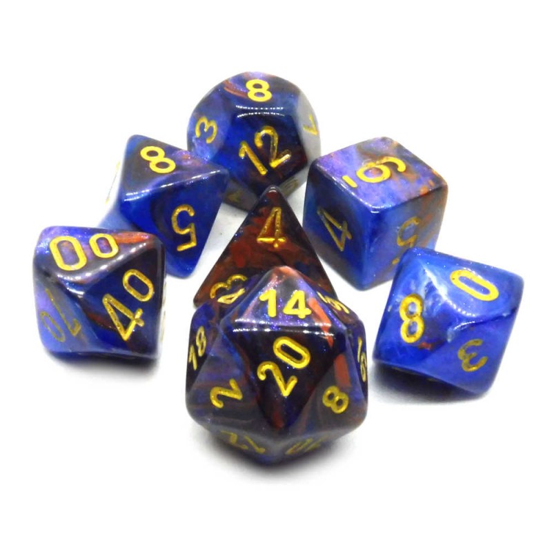 KUUQA 7 X 7 (49 Pezzi) Dadi Poliedrici 7 Colore Dadi Di Gioco - Foto 4