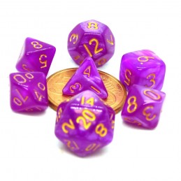 Set di Dadi Mini: Perlato...