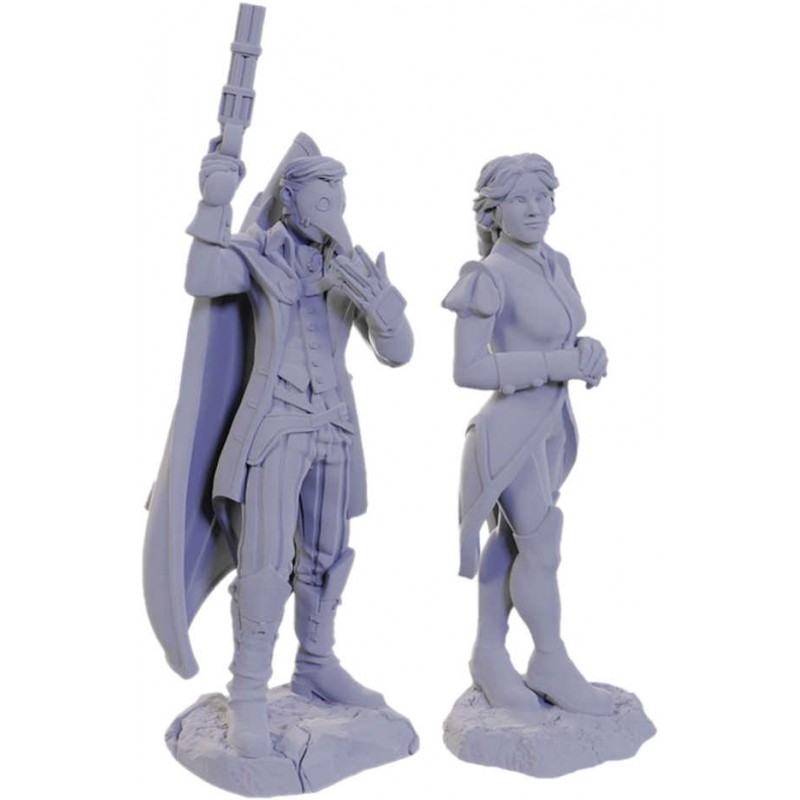 Critical Role Unpainted Percival & Cassandra De Rolo WizKids