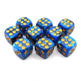 Gemini - Set di 9 dadi d6...