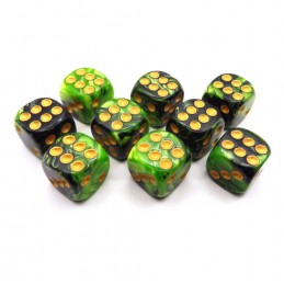 Gemini - Set di 9 dadi d6...