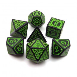 Druidi - Set di Dadi (Nero...