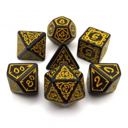 Druidi - Set di Dadi (Nero...