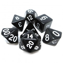 Opachi - Set di dadi (Nero...