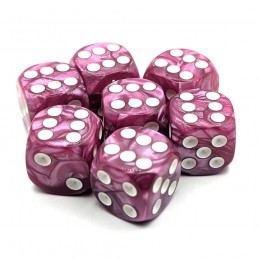 Perlati - Set di 7 dadi d6...