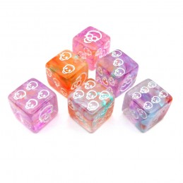 Teschio: Set di Dadi d6...