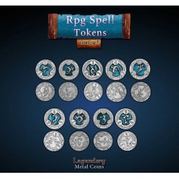 Token in metallo: Legendary...