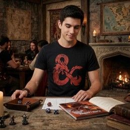 T-Shirt Uomo: Logo Dungeons...