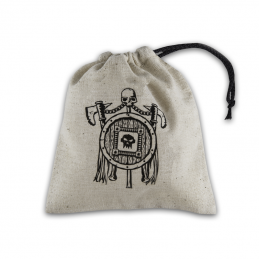 Sacchetto portadadi in stoffa con logo: Orschesco - 11 x 11 cm