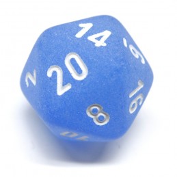 Ghiacciato - Set di dadi (Blu / Bianco)