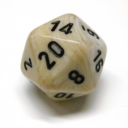 Mamoreo - Set di dadi (Avorio / Nero)