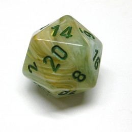 Marmorei - Set di dadi (Verde / Verde scuro)