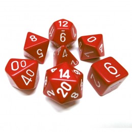 Opachi - Set di dadi (Rosso / Nero)