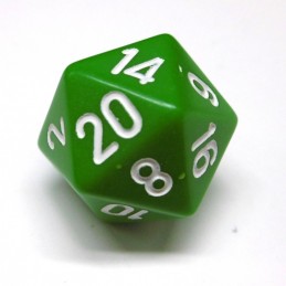 Opachi - Set di dadi (Verde / Bianco)