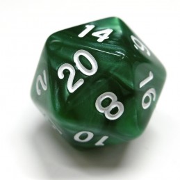 Perlati - Set di dadi (Verde / Oro)