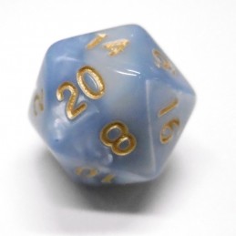 Impressive - Set di dadi (Bianco / Blu)