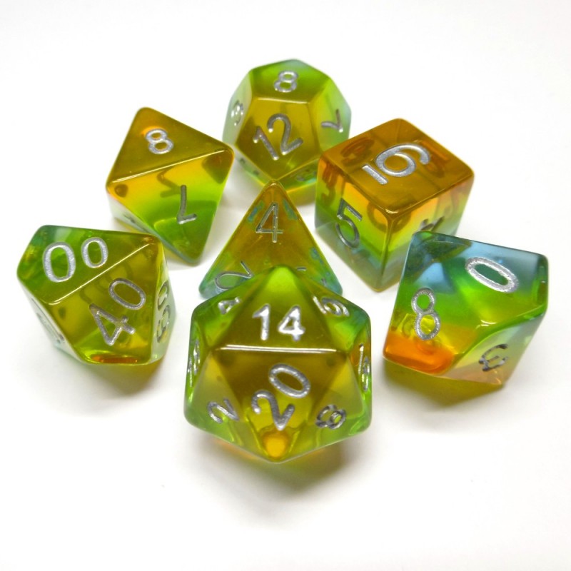 Arcobaleno - Set di dadi Aurora (Arcobaleno)