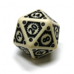 Steampunk Orologio - Set di dadi (Beige / Marrone)